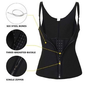 Sauna vest body shaper for weight loss